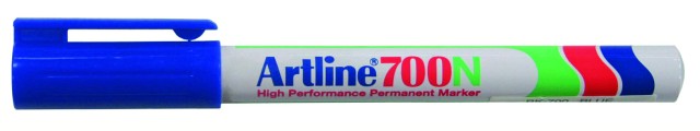 Artline 700N Ef Ronde Punt 0.7 mm Blauw